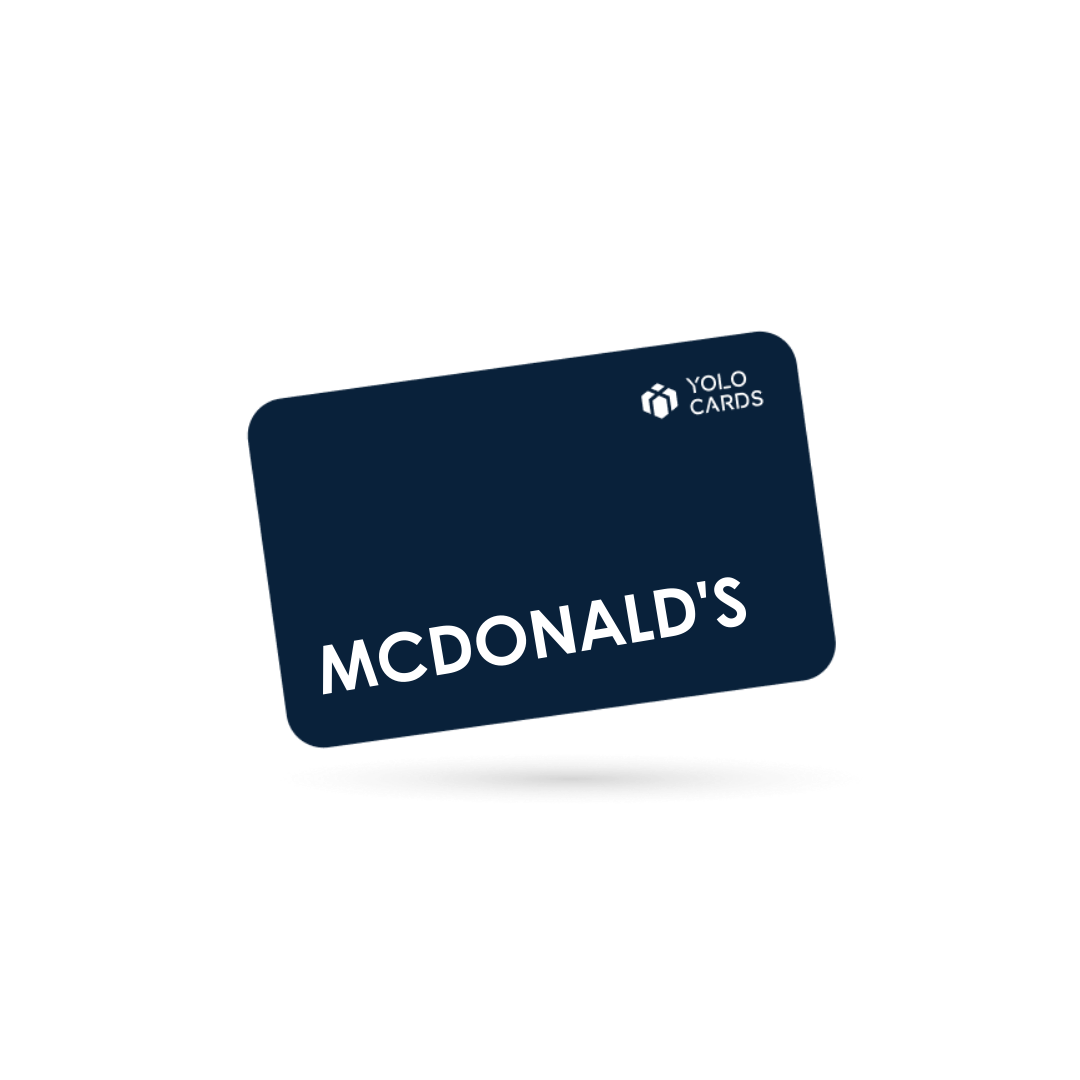 McDonald's Gavekort