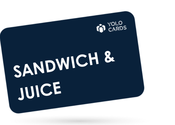 Sandwich & Juice Gavekort