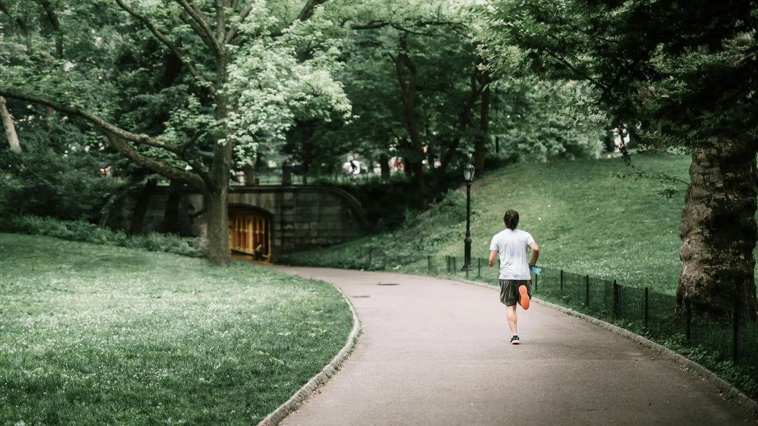 Bedste gaveideer til ham - jogging i parken