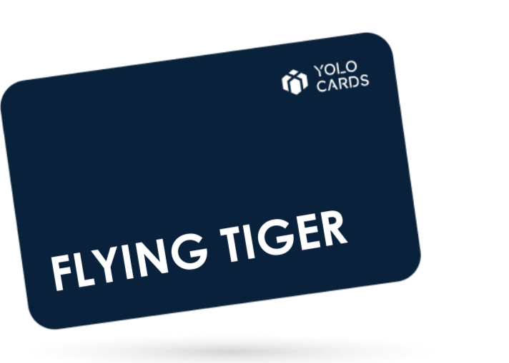 Flying Tiger Gavekort
