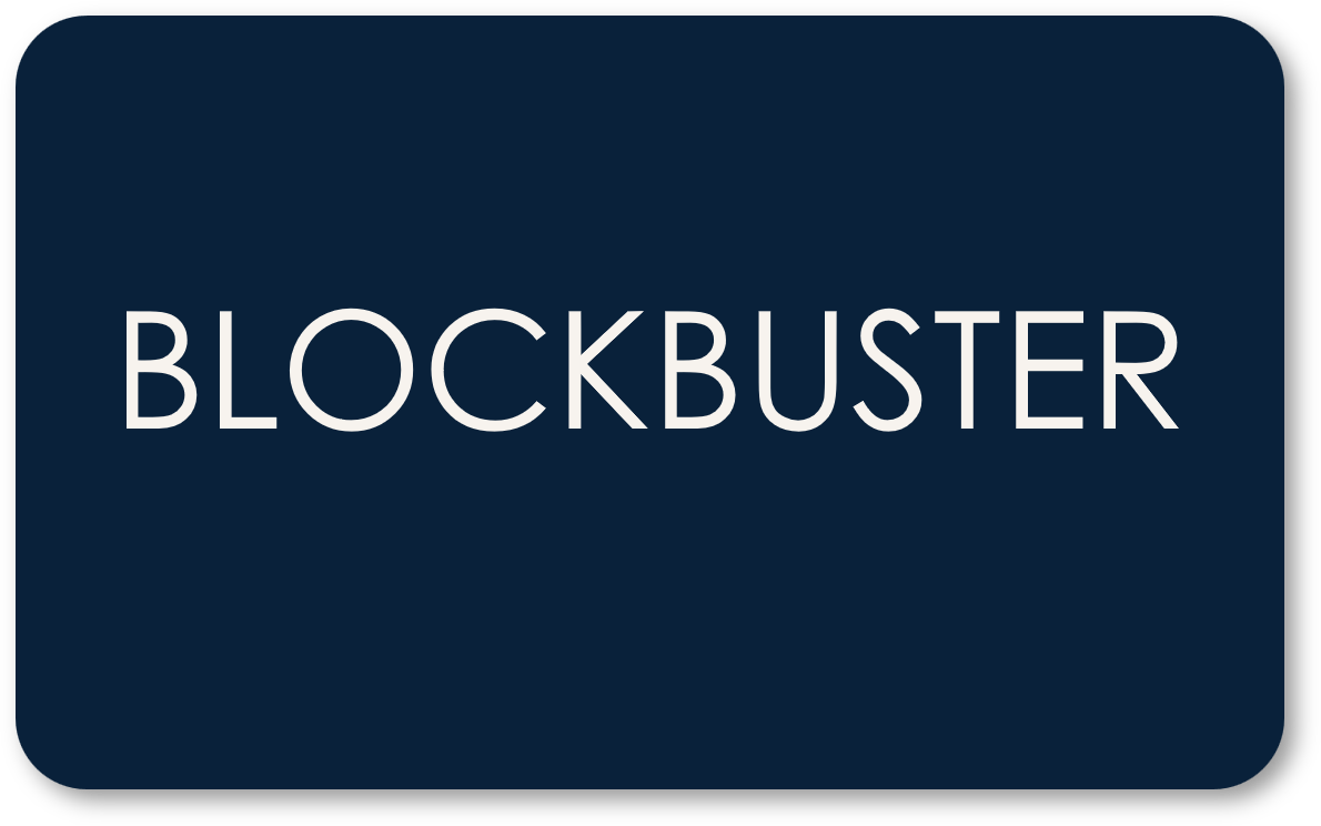 Blockbuster Gavekort