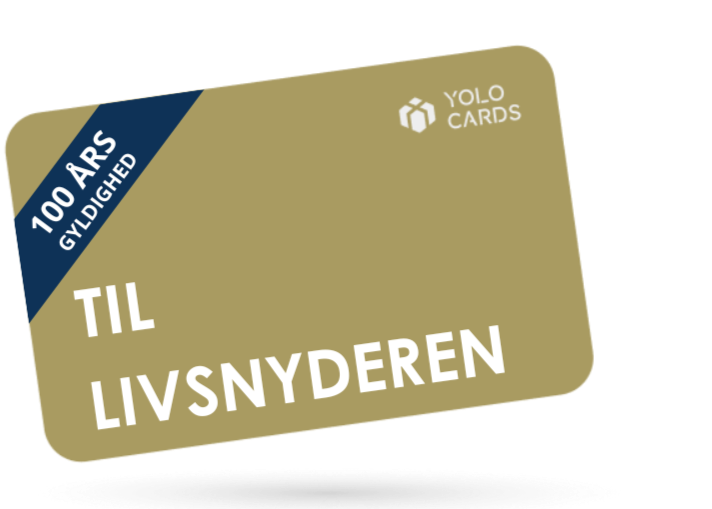YOLO Card - Til Livsnyderen