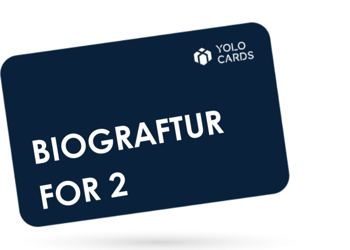 Digital gavekort - Biograftur for 2