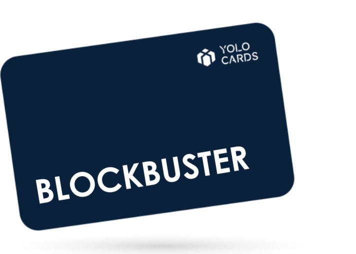 Blockbuster gavekort