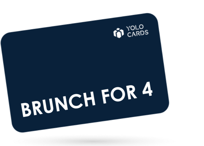 Digital gavekort - Brunch for 4