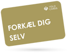 Guld YOLO Card - Digital gavekort til forkæl dig selv