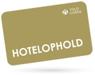 Guld YOLO Card - Gavekort til hotelophold