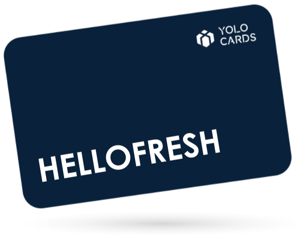 HelloFresh Gavekort – YOLO.cards