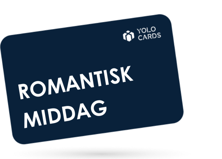 Gavekort til Romantisk Middag
