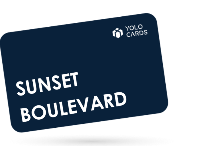 Digital gavekort til Sunset Boulevard