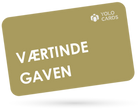 Guld YOLO gavekort - Værtinde gaven