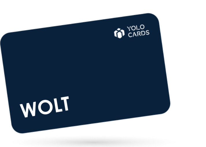 WOLT gavekort