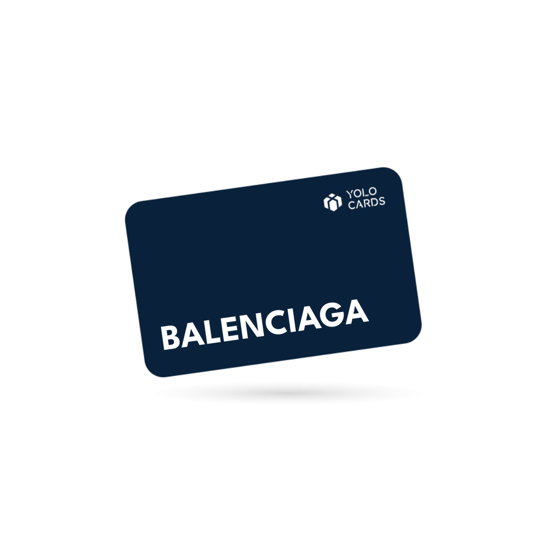Balenciaga gavekort – YOLO Cards