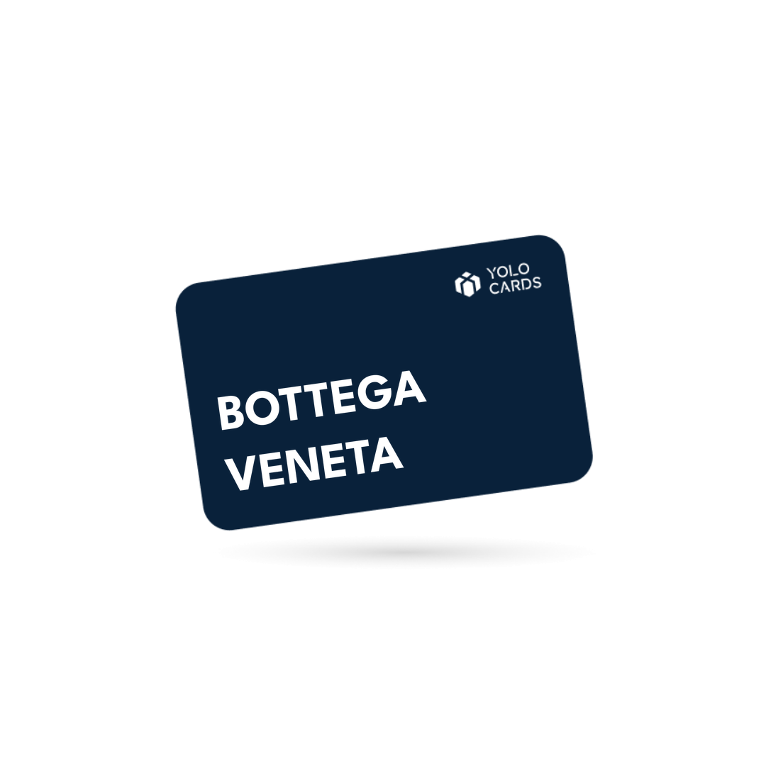 Bottega Veneta gavekort – YOLO Cards