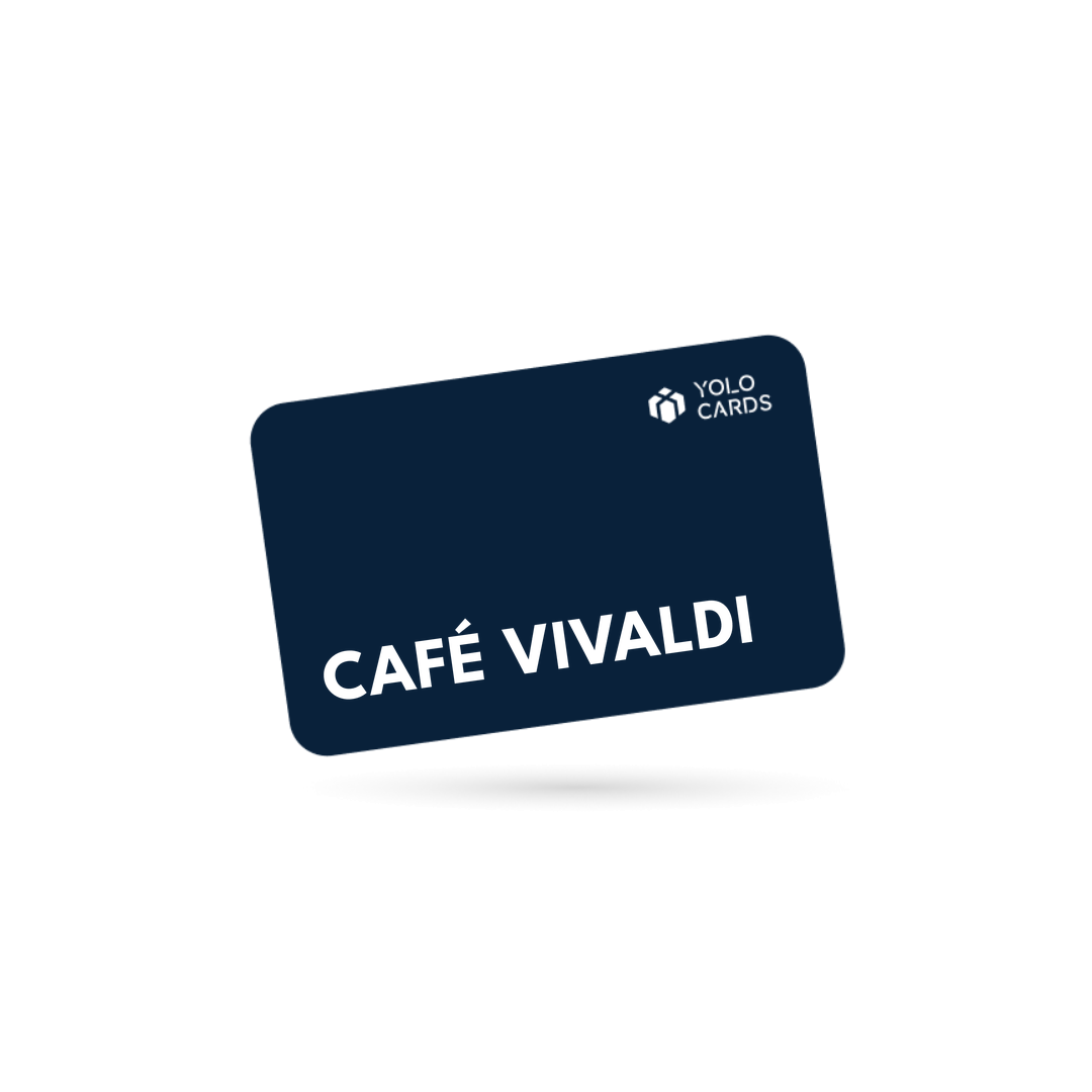 Café Vivaldi gavekort – YOLO Cards