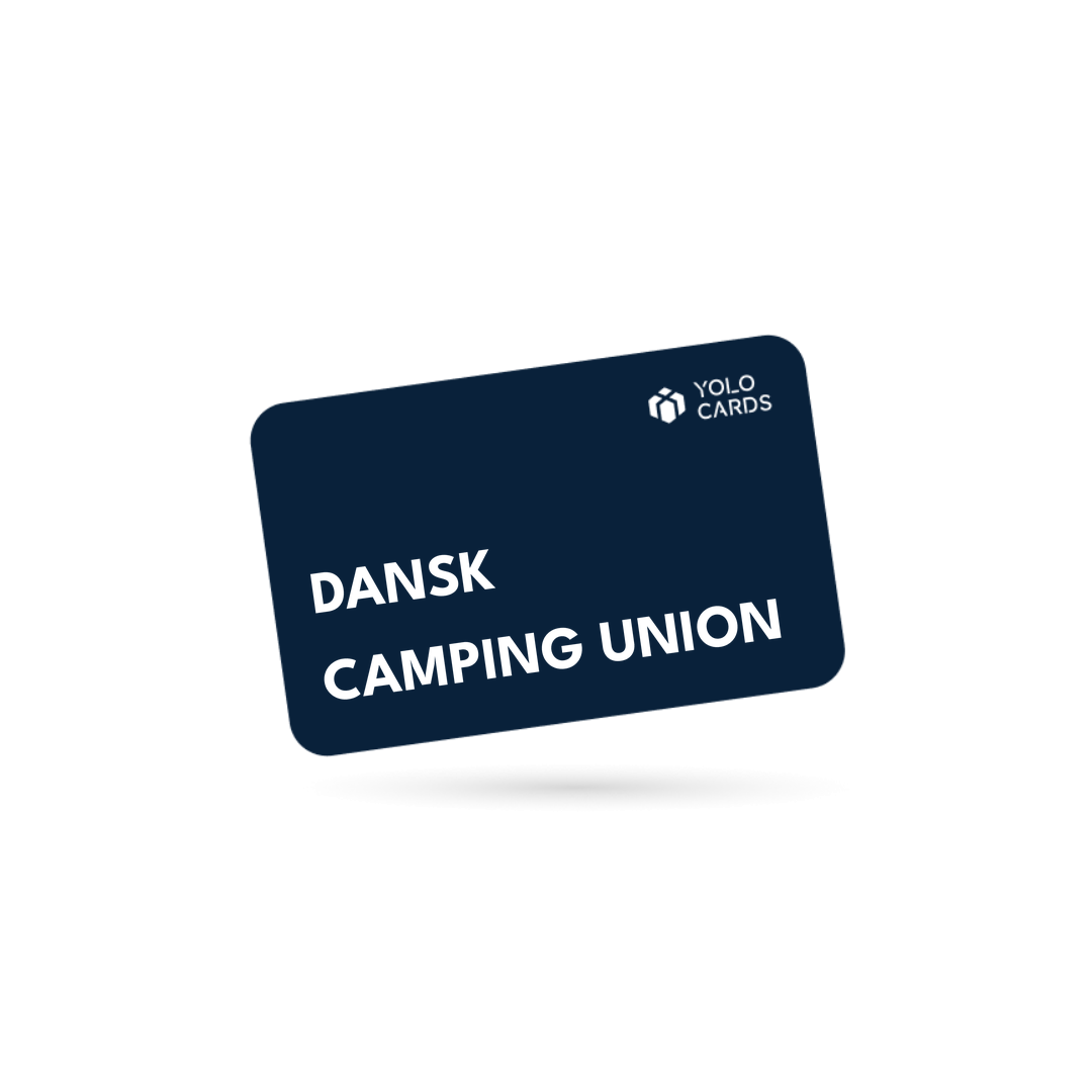 Dansk Camping Union gavekort – YOLO Cards