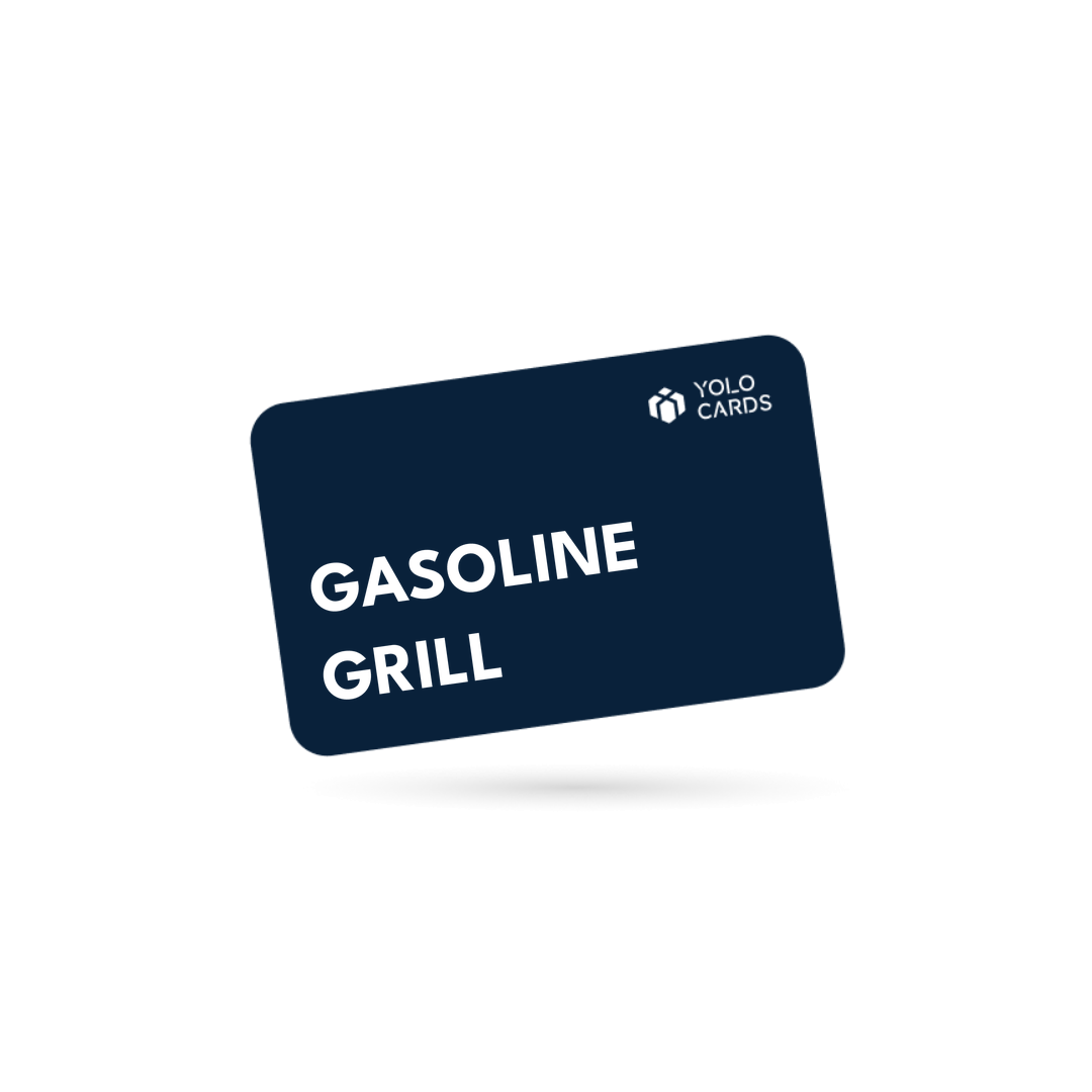 Gasoline Grill gavekort – YOLO Cards