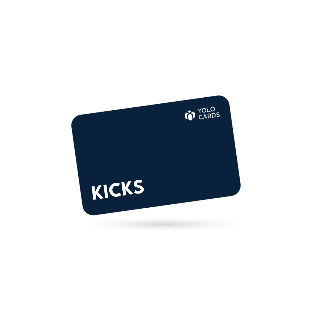 KICKS gavekort – YOLO Cards