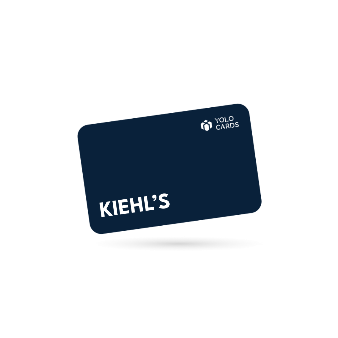 Kiehl’s gavekort – YOLO Cards