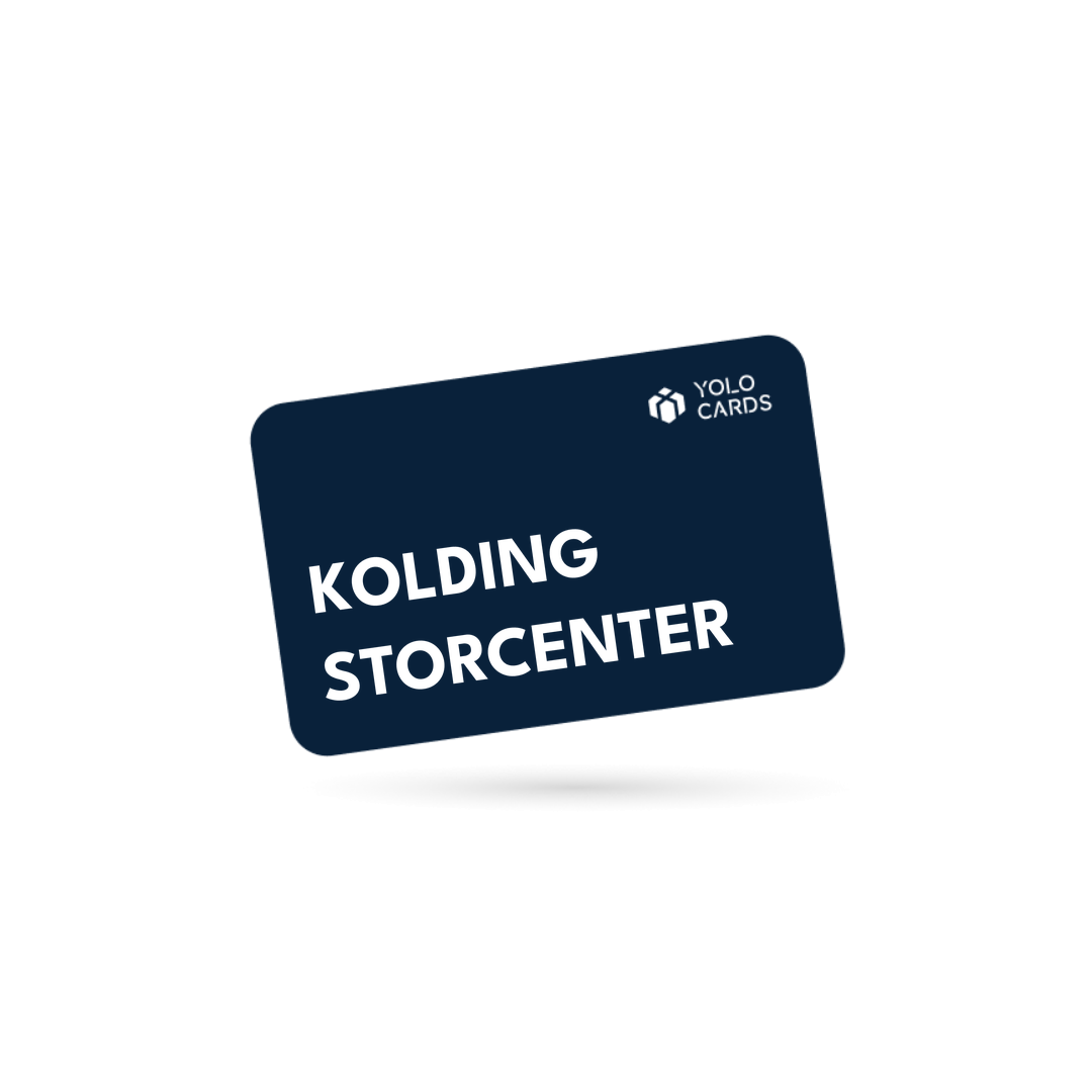 Kolding Storcenter gavekort – YOLO Cards