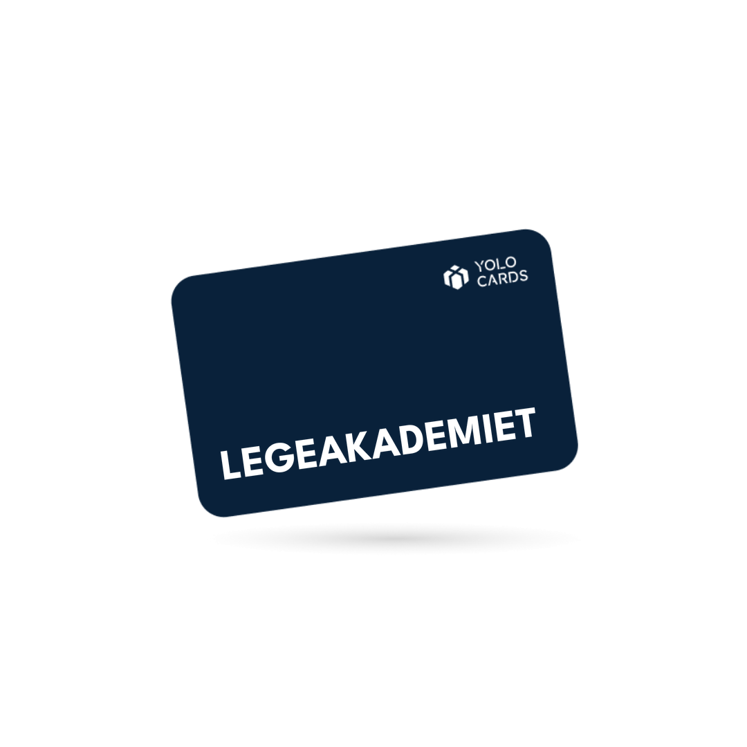Legeakademiet gavekort – YOLO Cards