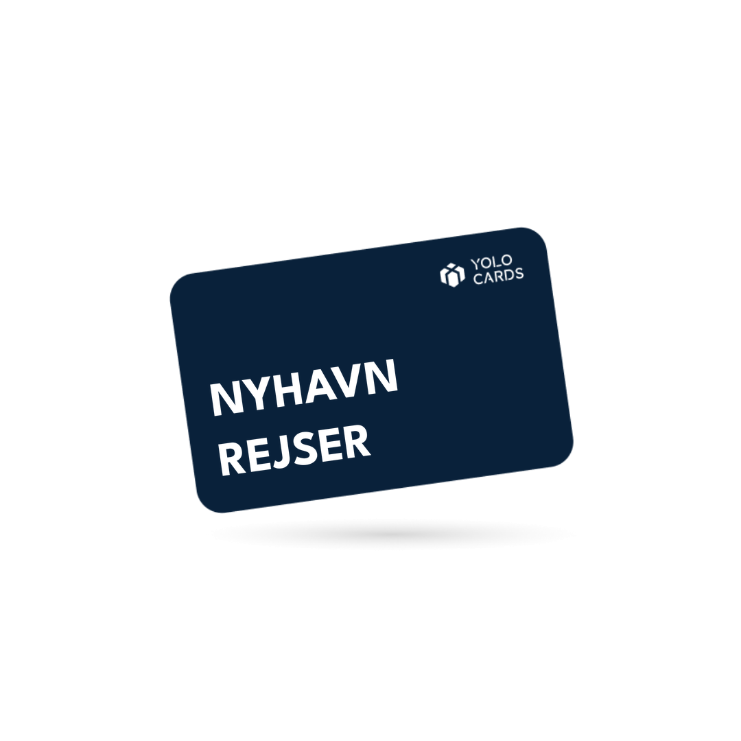 Nyhavn Rejser gavekort – YOLO Cards