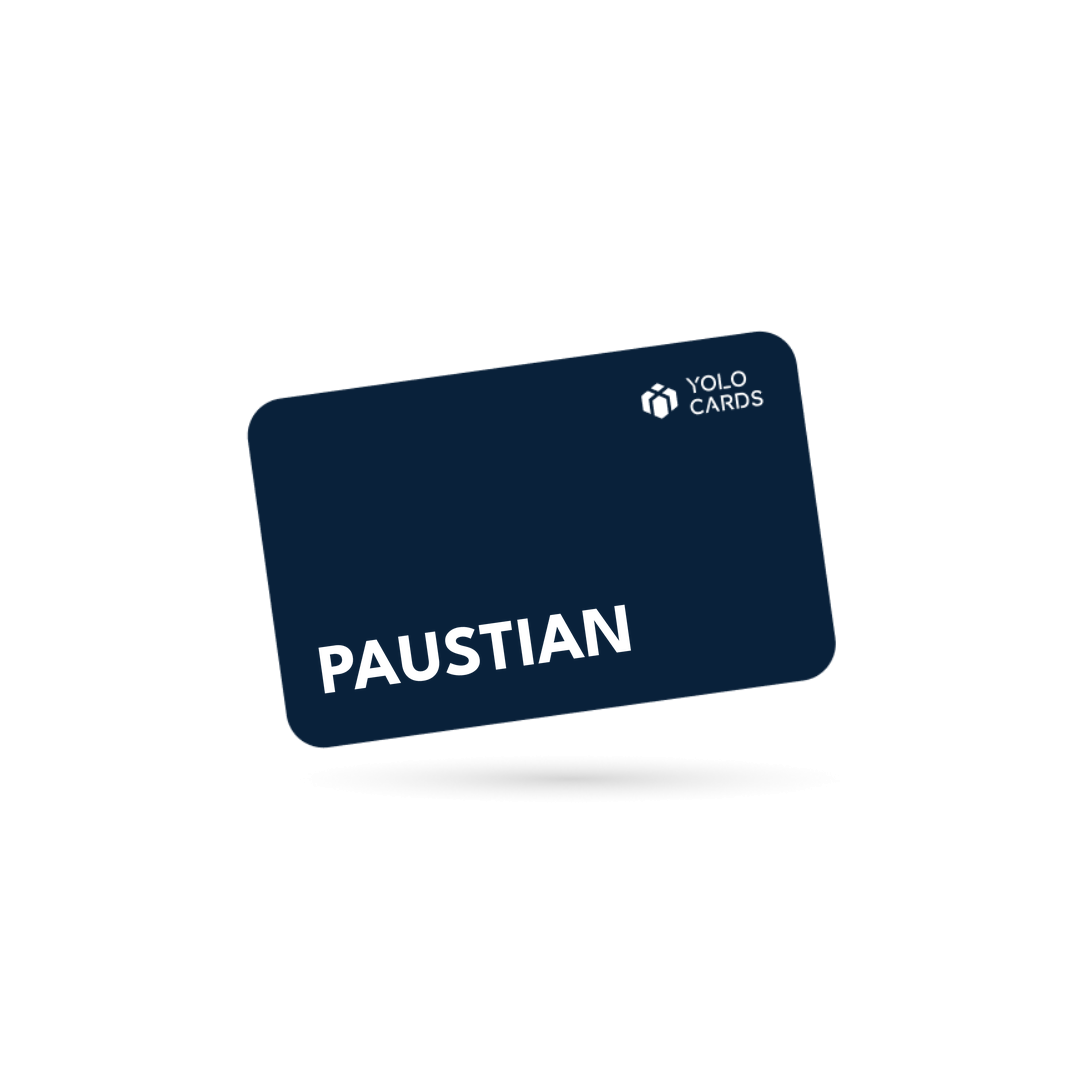 Paustian gavekort – YOLO Cards