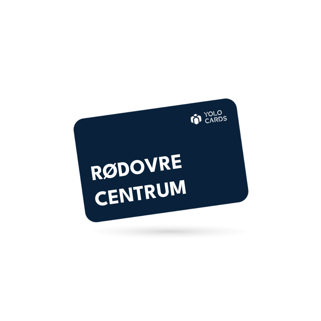 Rødovre Centrum gavekort – YOLO Cards