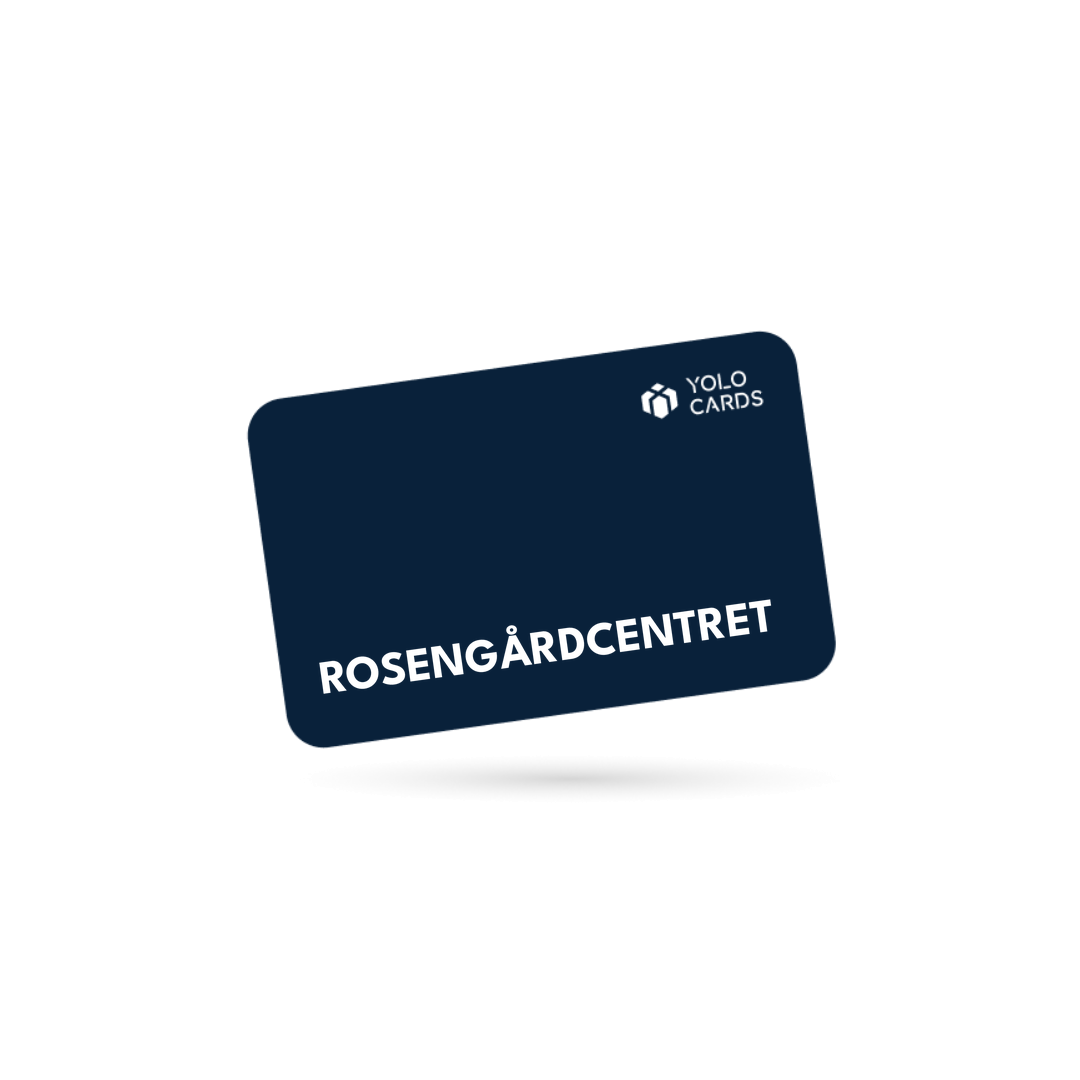 Rosengårdcentret gavekort – YOLO Cards