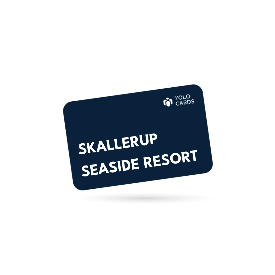 Skallerup Seaside Resort gavekort – YOLO Cards