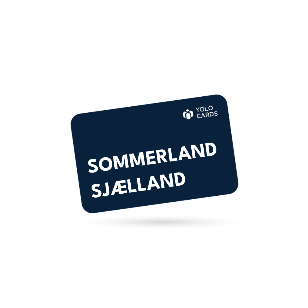 Sommerland Sjælland gavekort – YOLO Cards