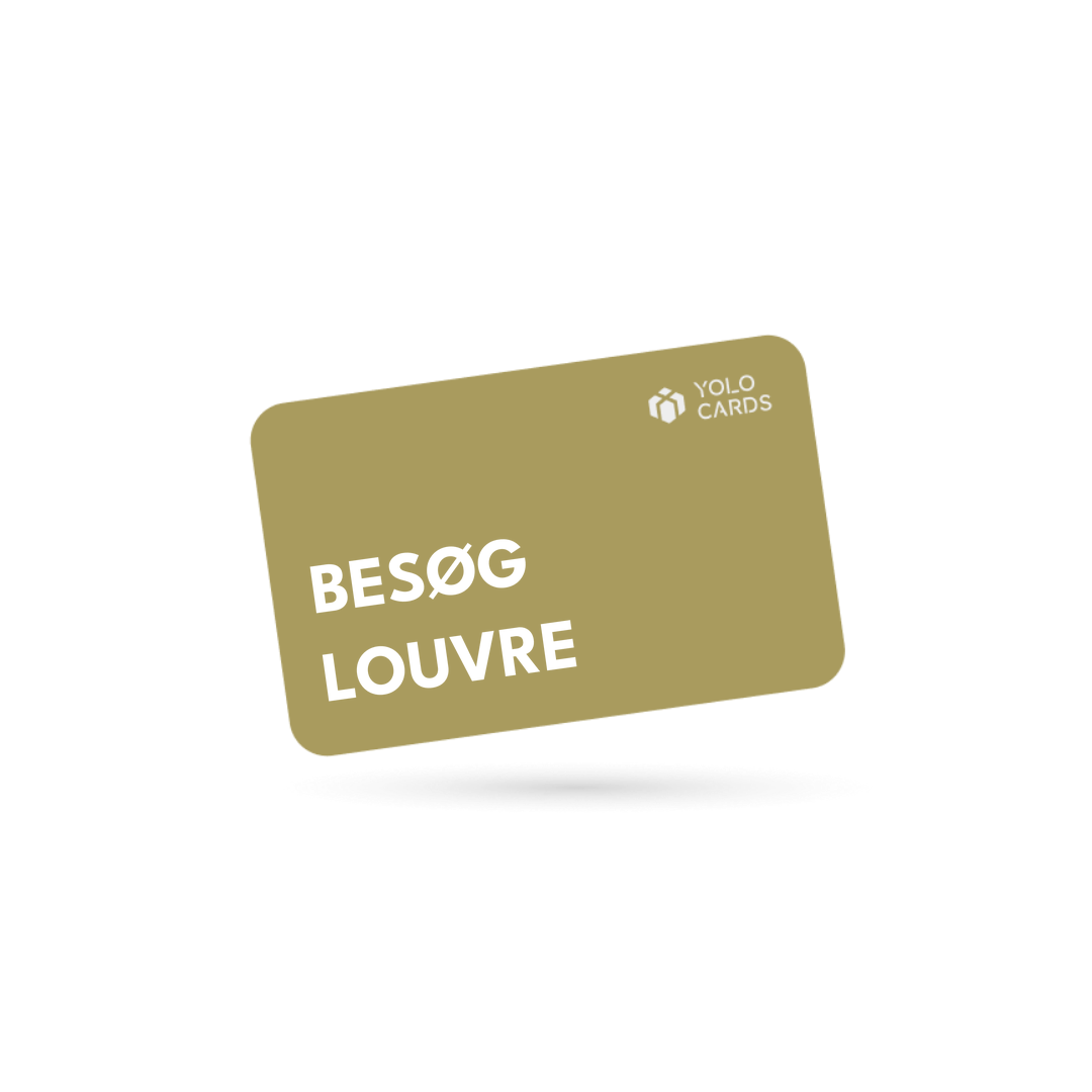 YOLO-gavekort – Besøg Louvre