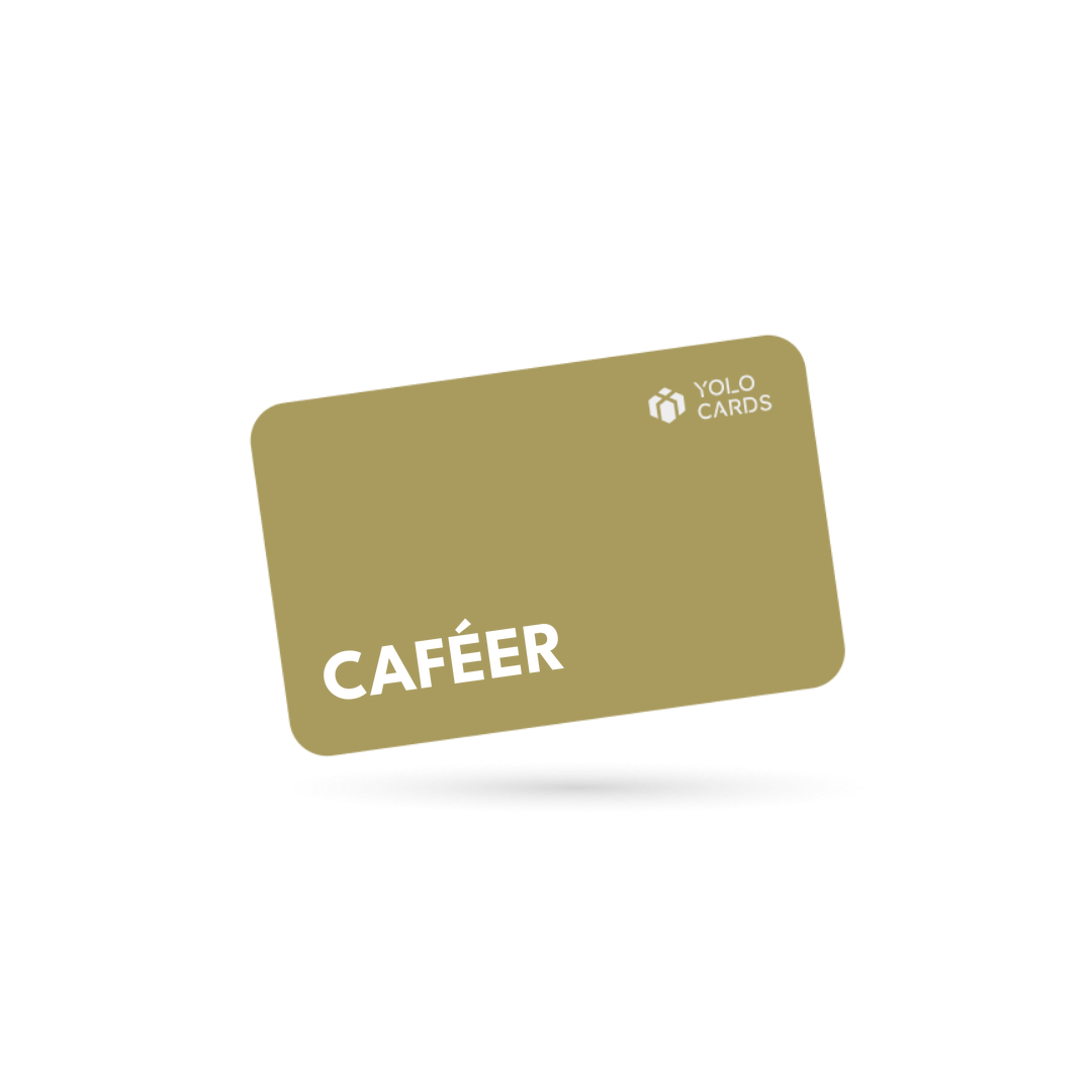 YOLO-gavekort – Caféer Gavekort