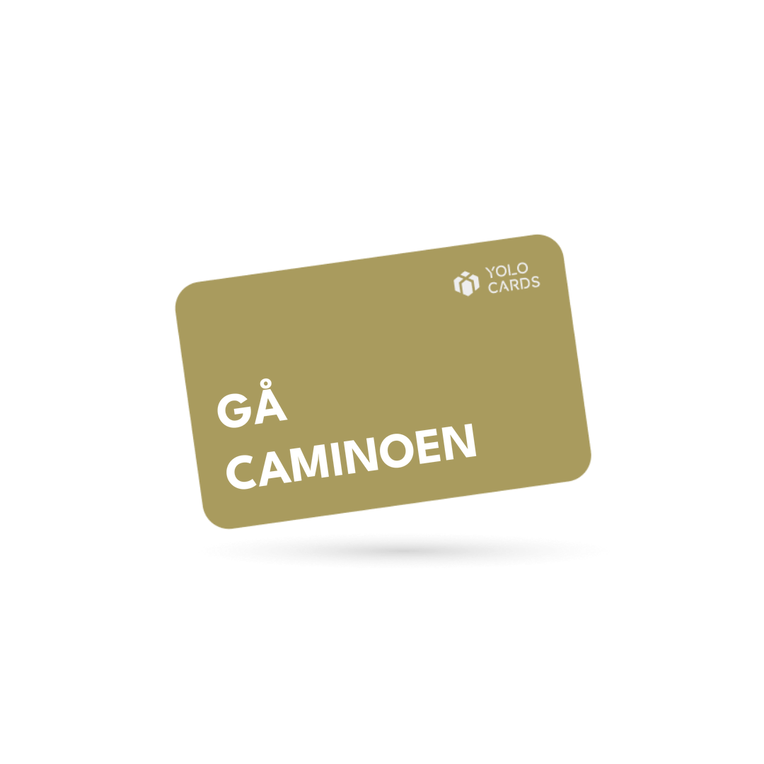 YOLO-gavekort – Gå Caminoen