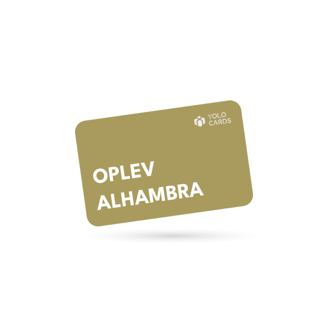 YOLO-gavekort – Oplev Alhambra