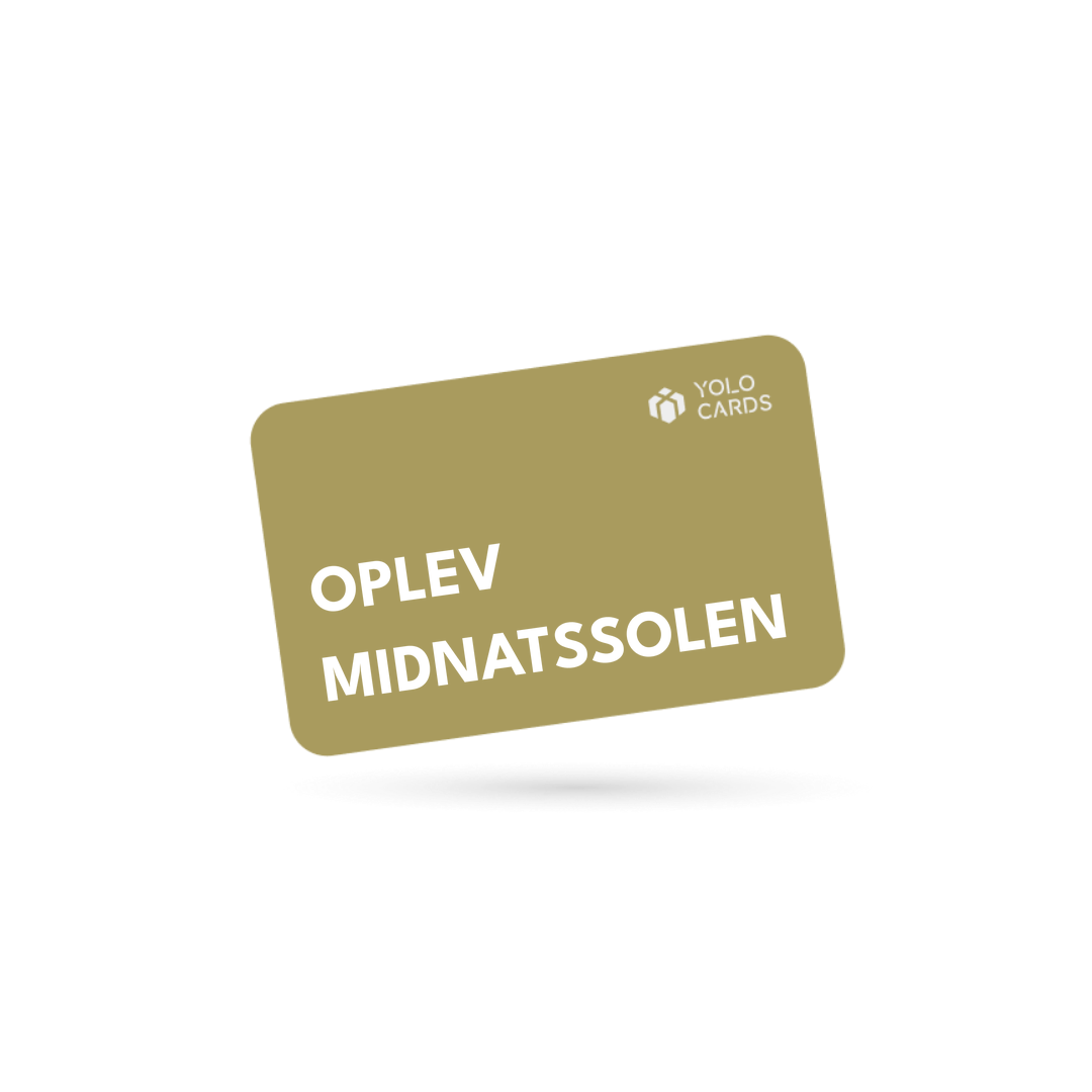 YOLO-gavekort – Oplev midnatssolen