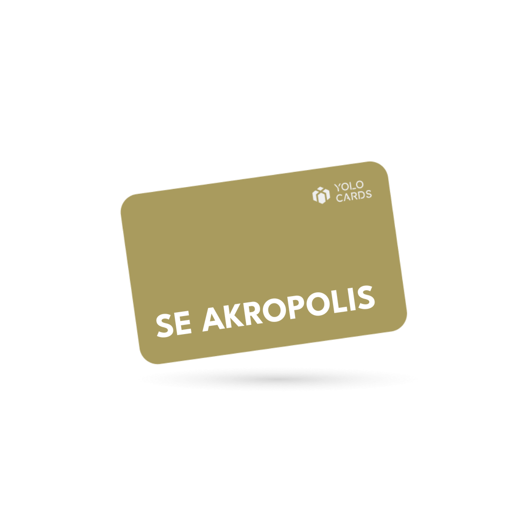 YOLO-gavekort – Se Akropolis