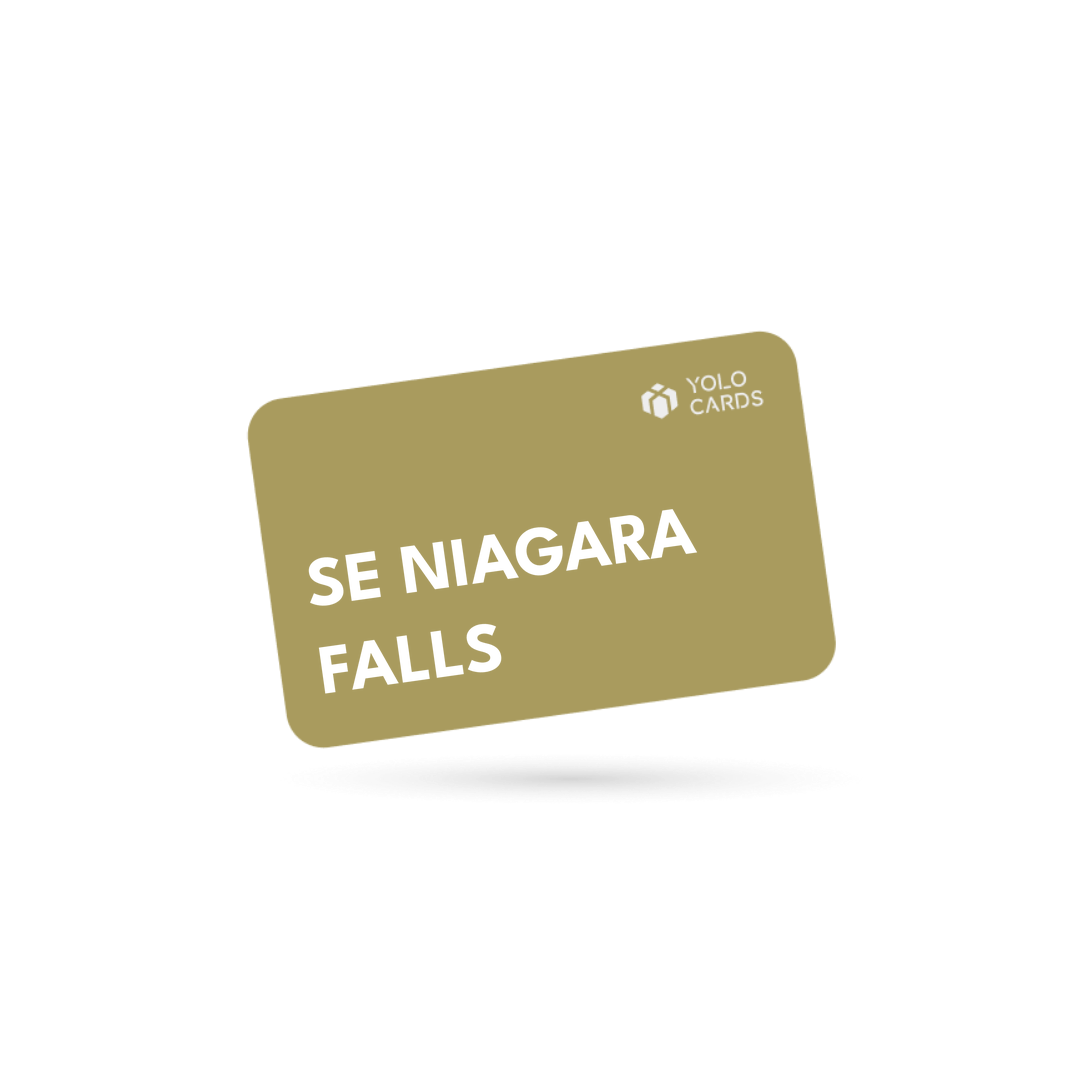 YOLO-gavekort – Se Niagara Falls