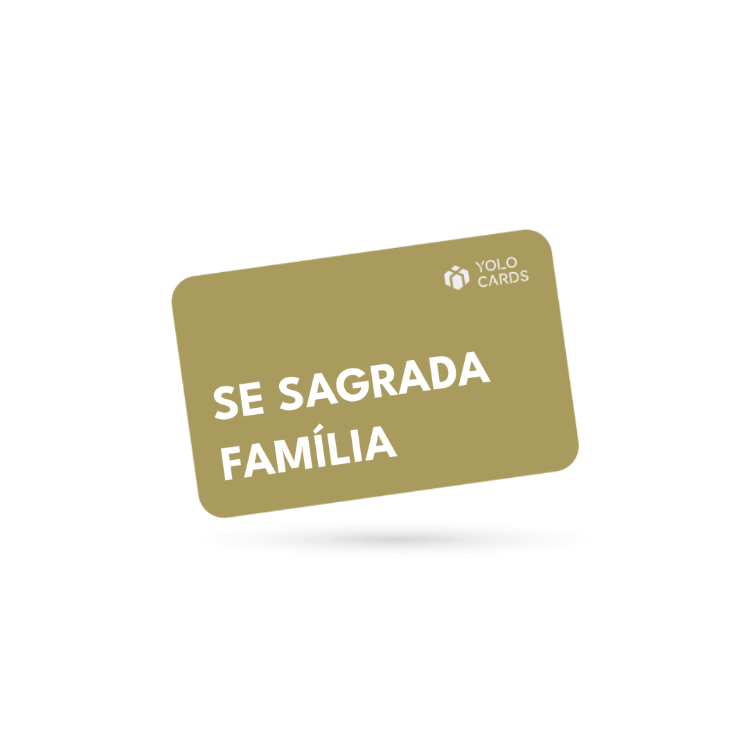 YOLO-gavekort – Se Sagrada Família